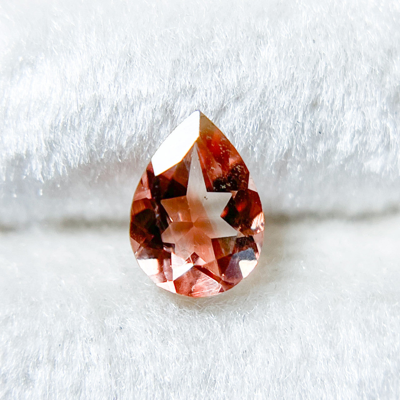 Pink Pear Cut Oregon Sunstone