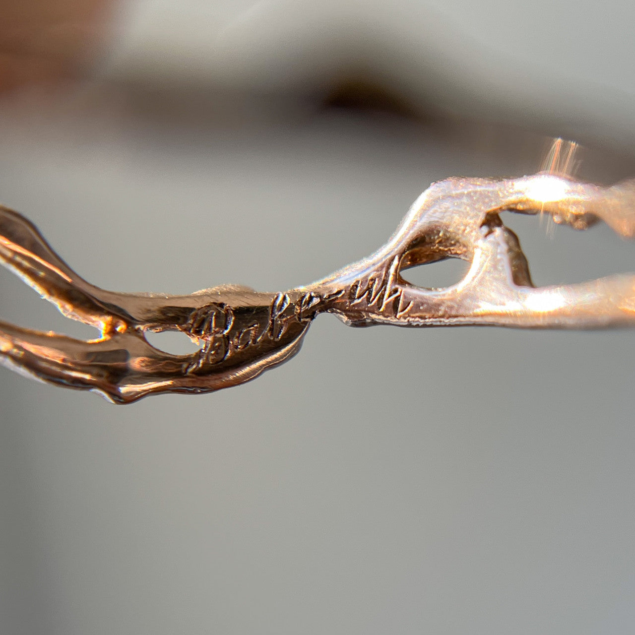 Cursive Hand Engraving