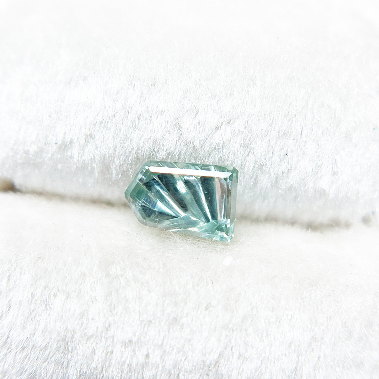Blue Green Montana Sapphire Freeform Dreamscape™ Cut by John Dyer