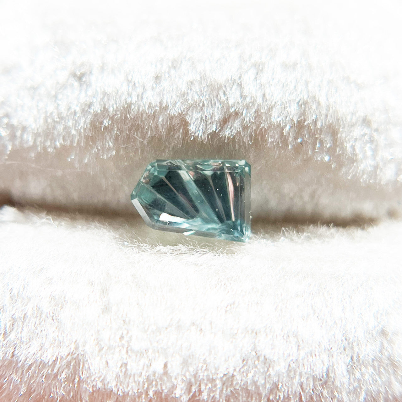 Blue Green Montana Sapphire Freeform Dreamscape™ Cut by John Dyer