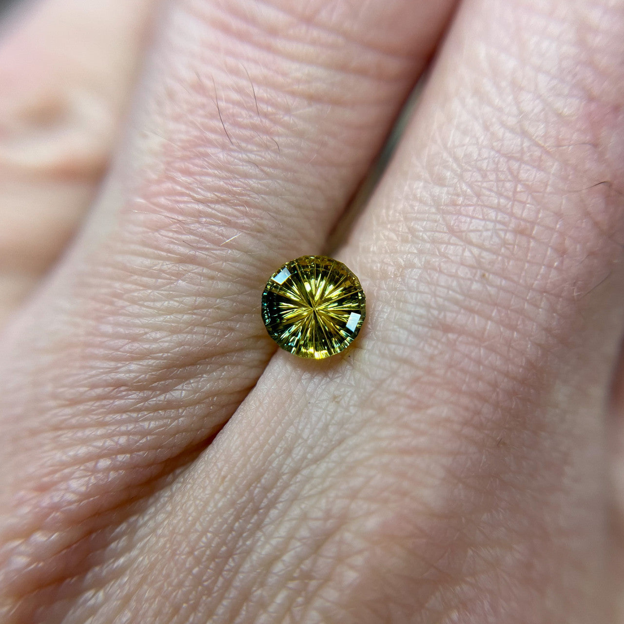 Parti Color Australian Sapphire StarBrite™ Cut by John Dyer
