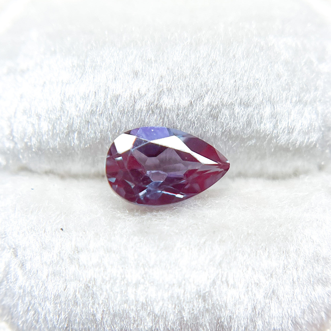 PAYMENTS 1-3 Naples Trio with Pear Cut Lab Grown Alexandrite - 1289