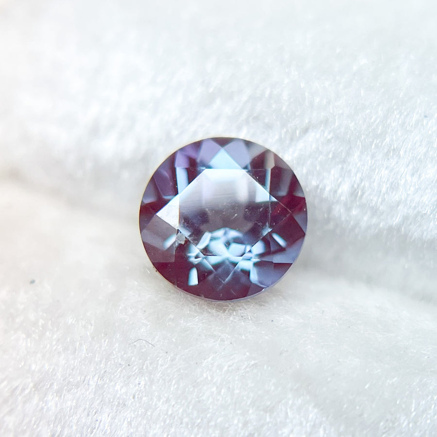 6mm Round Cut Lab Grown Alexandrite
