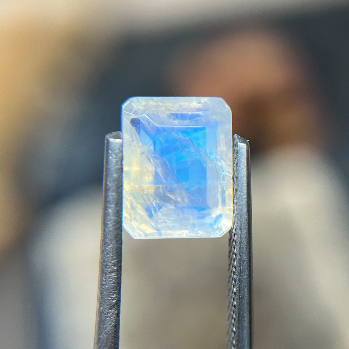 9x7mm Ethereal Blue Moonstone