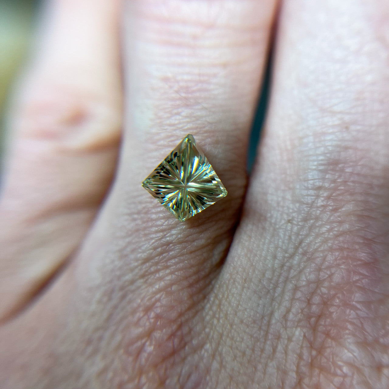 Yellow Shield Montana Sapphire StarBrite™ Cut by John Dyer