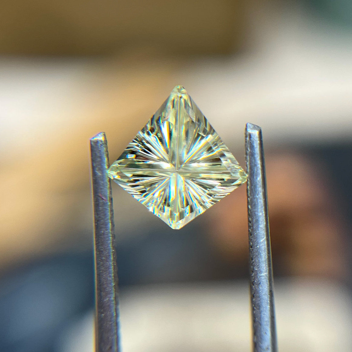 Yellow Shield Montana Sapphire StarBrite™ Cut by John Dyer