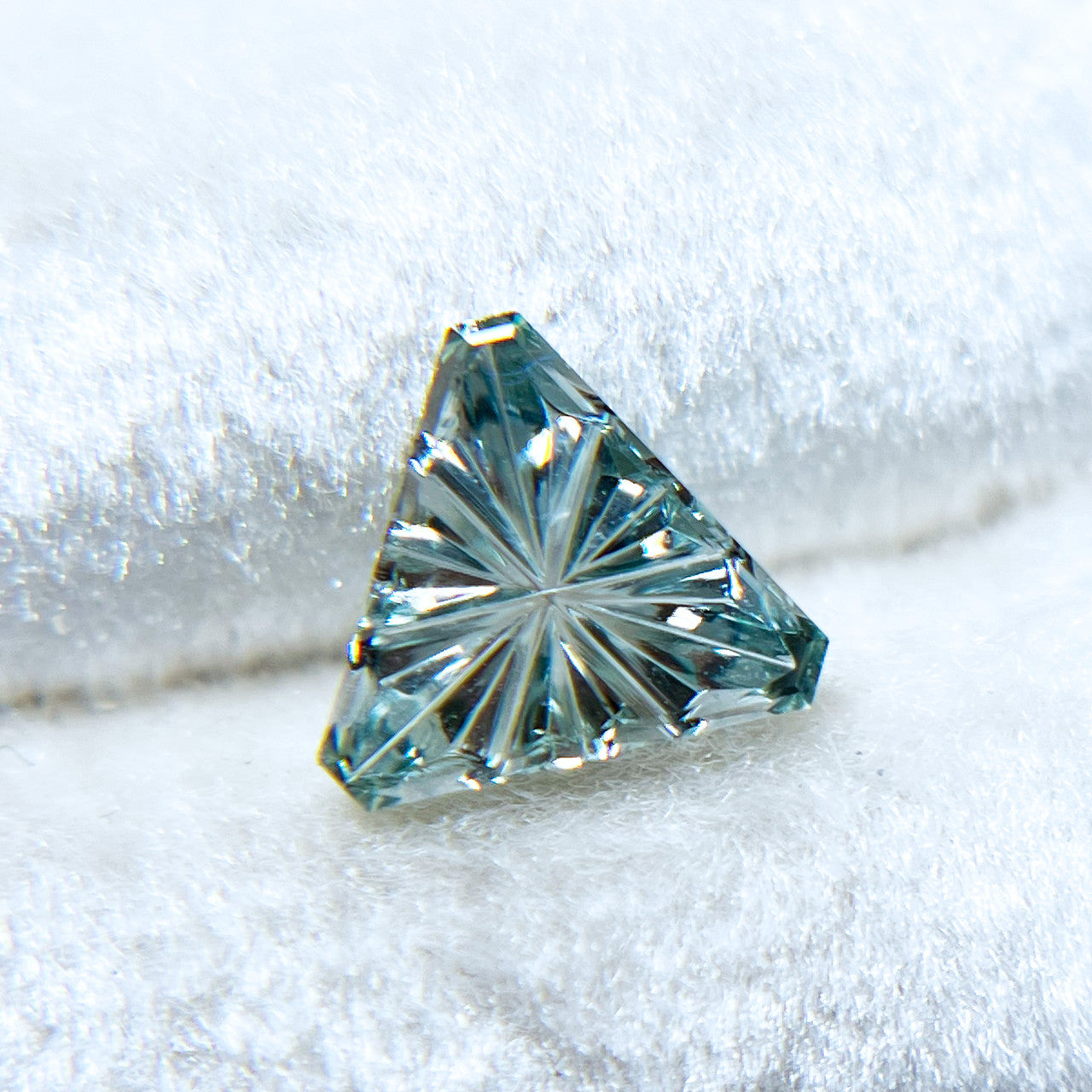 Light Blue Montana Sapphire StarBrite™ Cut by John Dyer