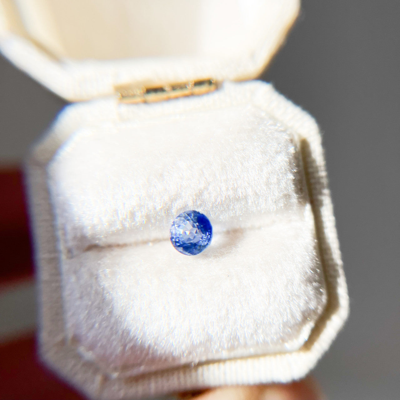 Vibrant Light Blue Violet Sapphire