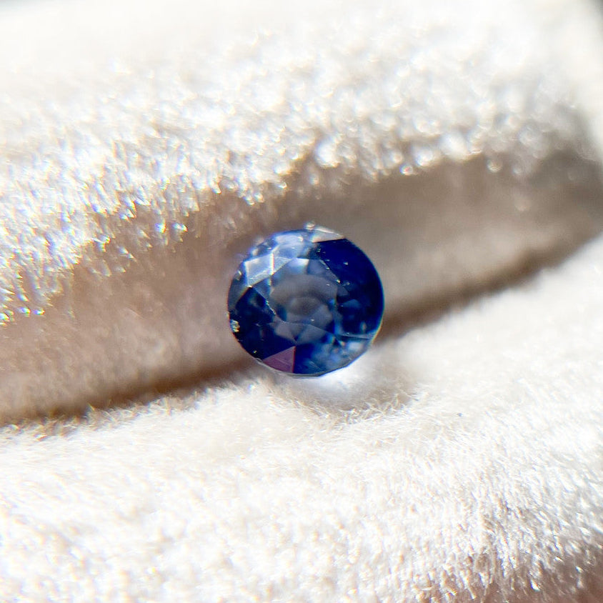 Vibrant Light Blue Violet Sapphire