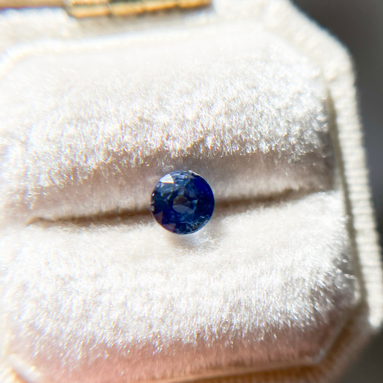 Vibrant Light Blue Violet Sapphire