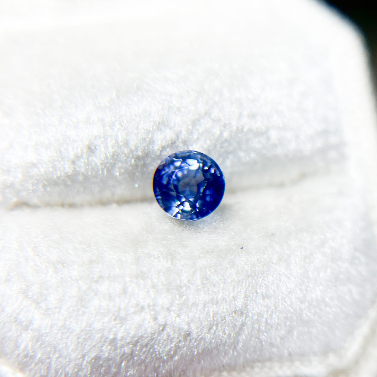 Vibrant Light Blue Violet Sapphire