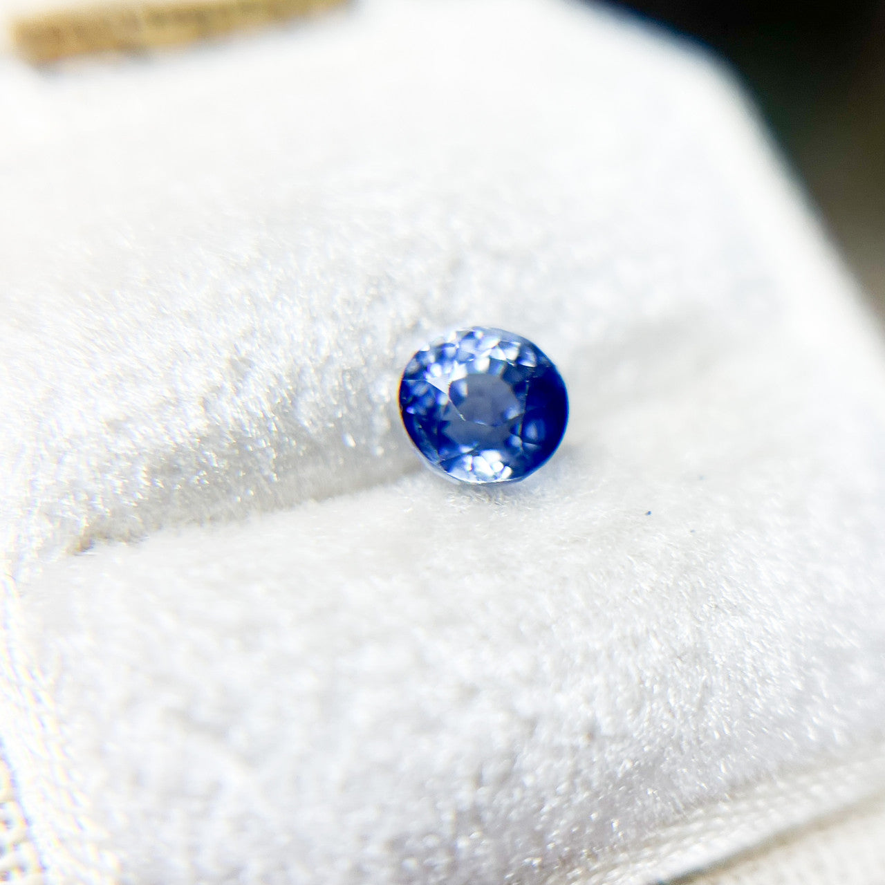 Vibrant Light Blue Violet Sapphire