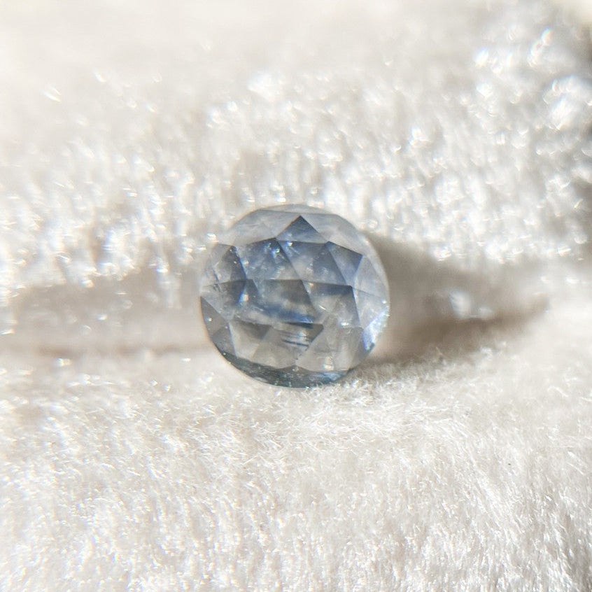 Rose Cut Blue Montana Sapphire