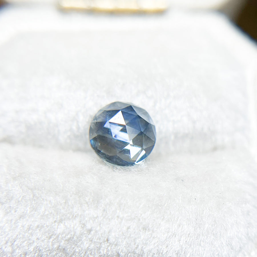 Rose Cut Blue Montana Sapphire
