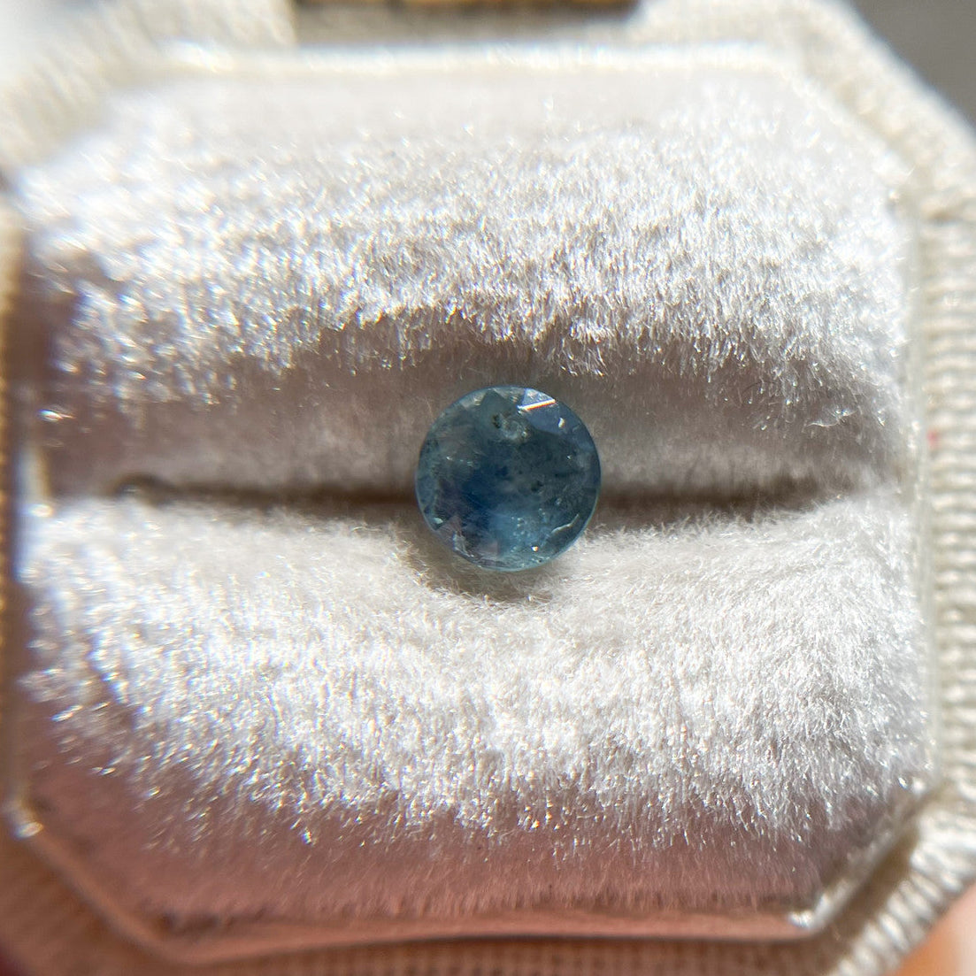 Glowing Blue Montana Sapphire