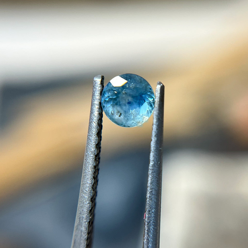 Glowing Blue Montana Sapphire