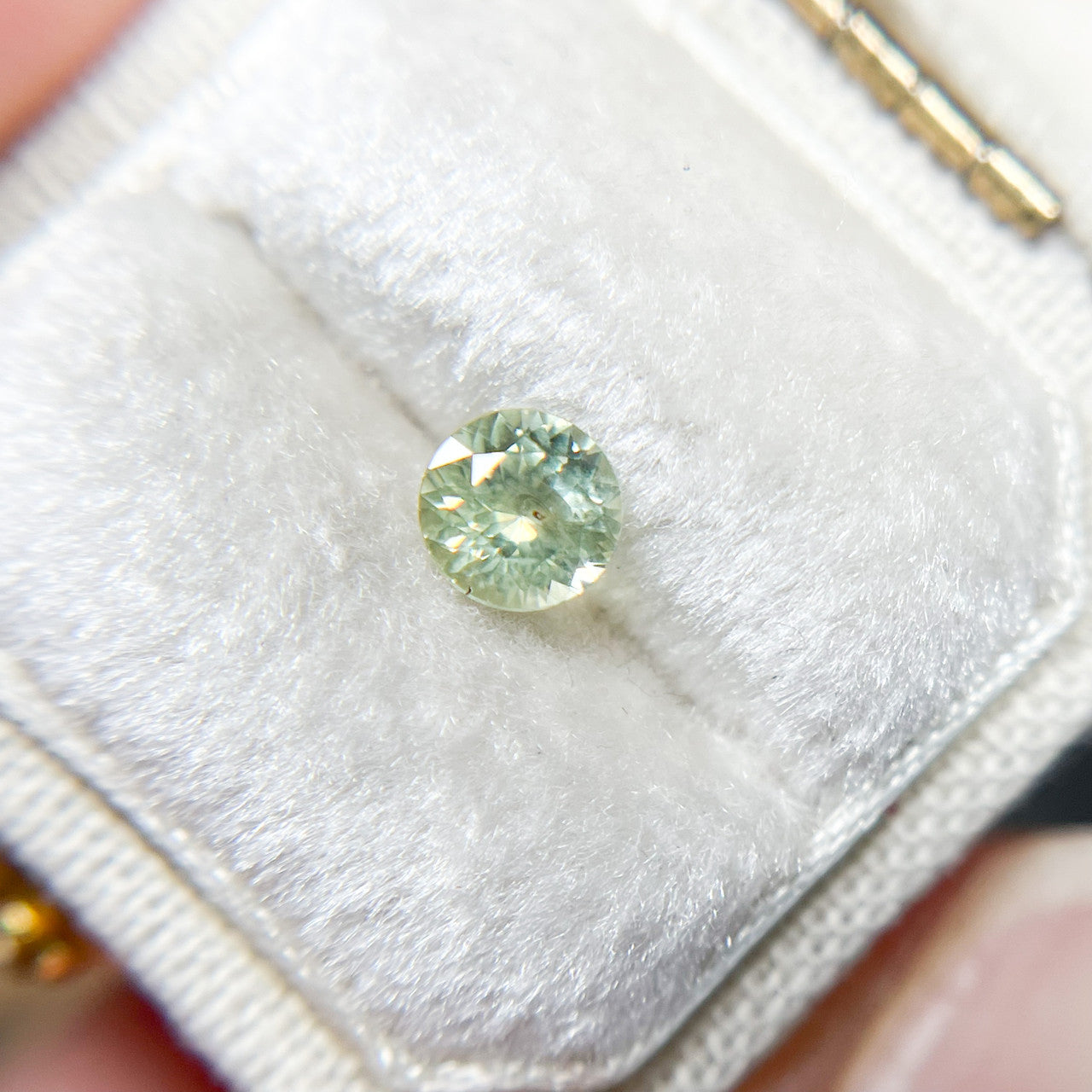 Pale Green Blue Montana Sapphire