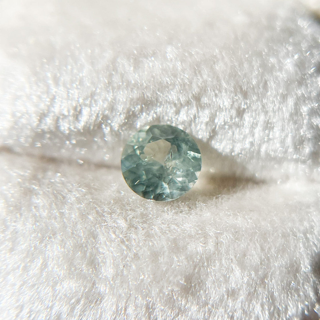 Icy Blue Montana Sapphire