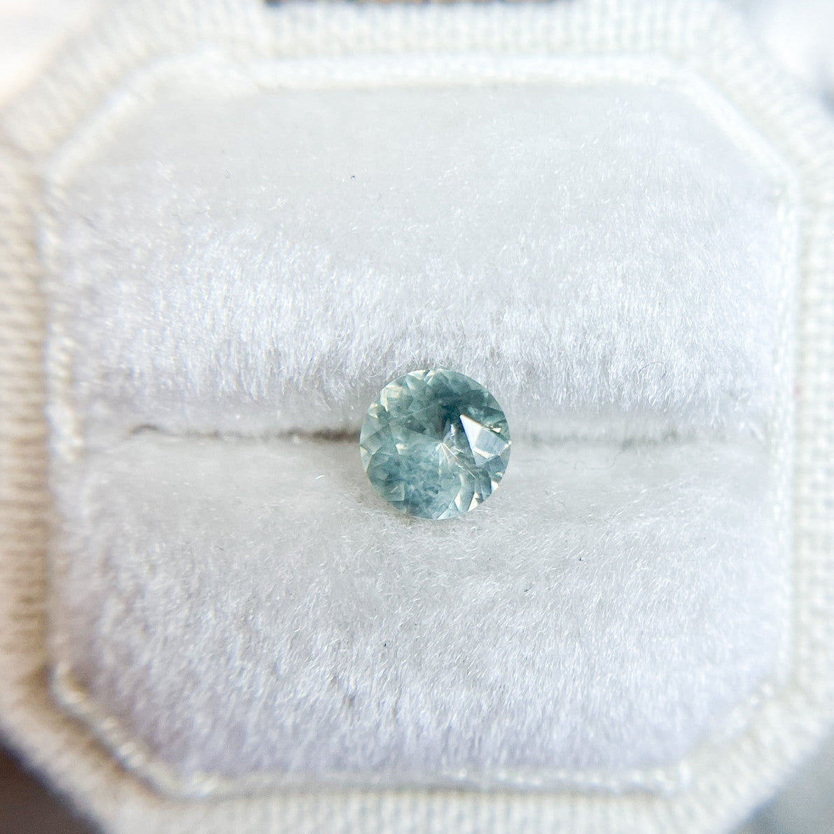 Icy Blue Montana Sapphire