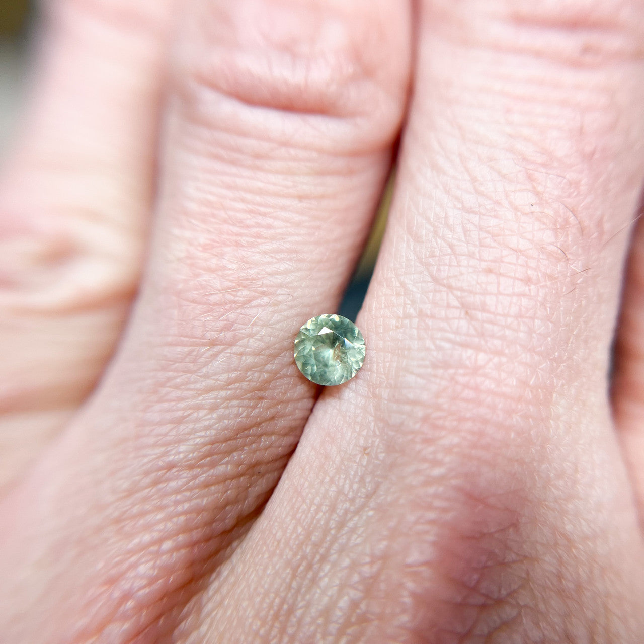Icy Blue Montana Sapphire