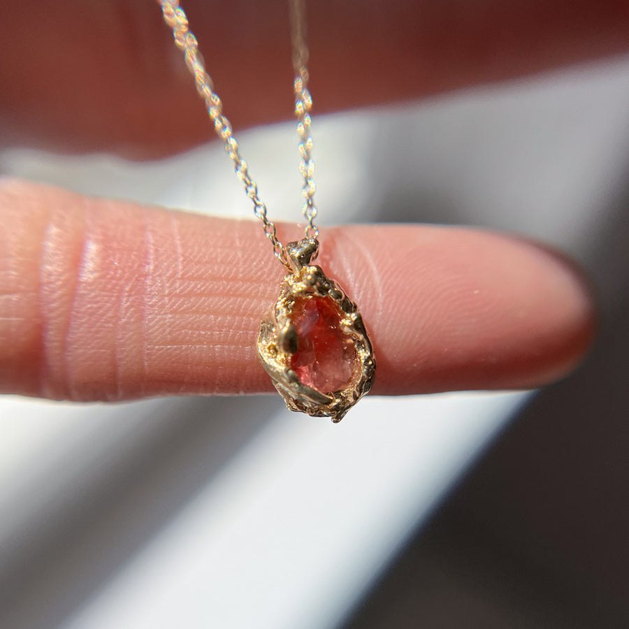 Naples Necklace with Oregon Sunstone