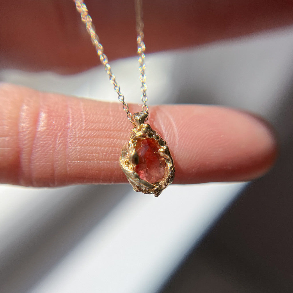 Naples Necklace with Oregon Sunstone