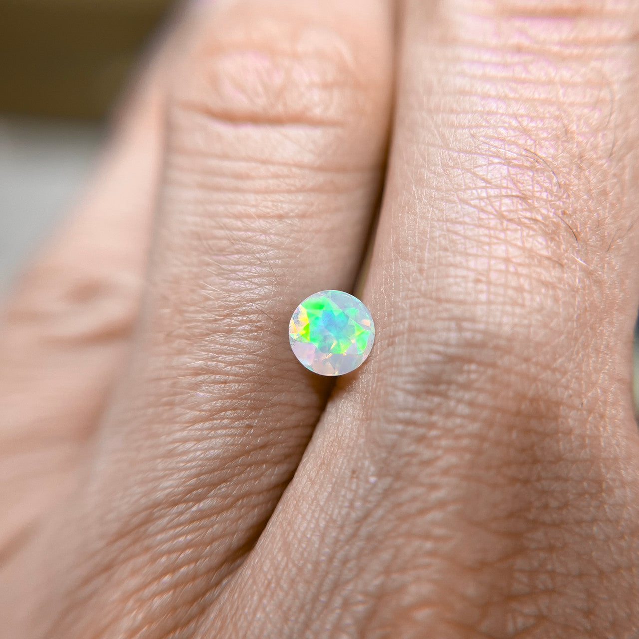 6mm Faceted Ethiopian Opal