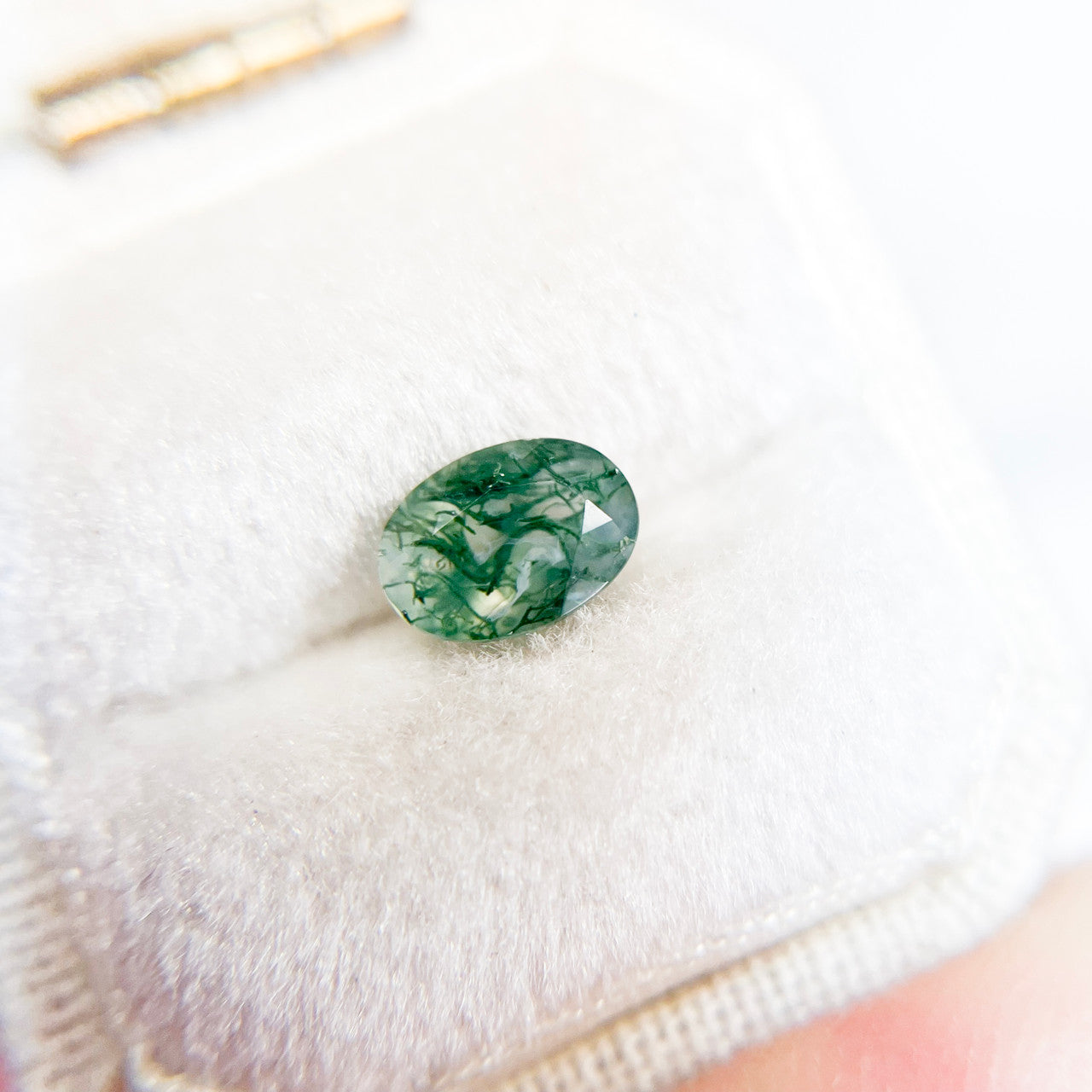 Oval Moss Agate