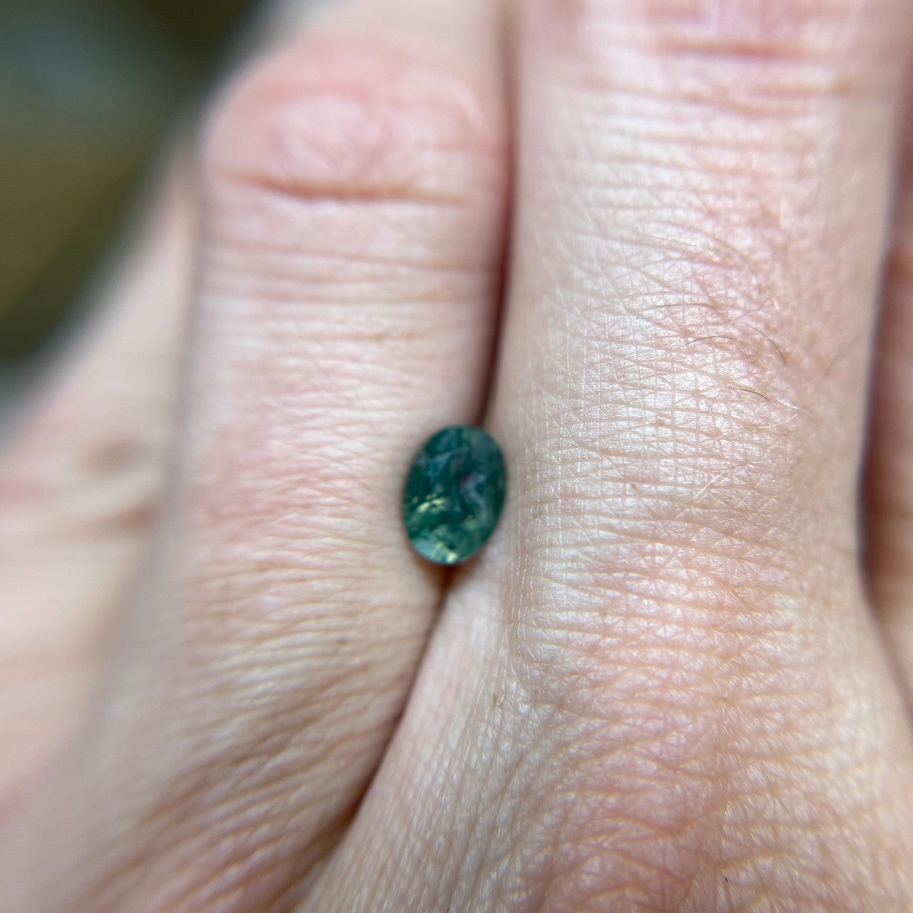 Oval Moss Agate