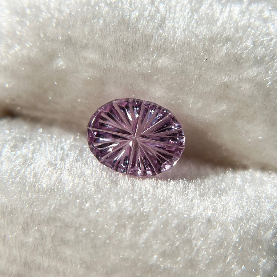 Oval Pink Sapphire Starbrite™ Cut by John Dyer