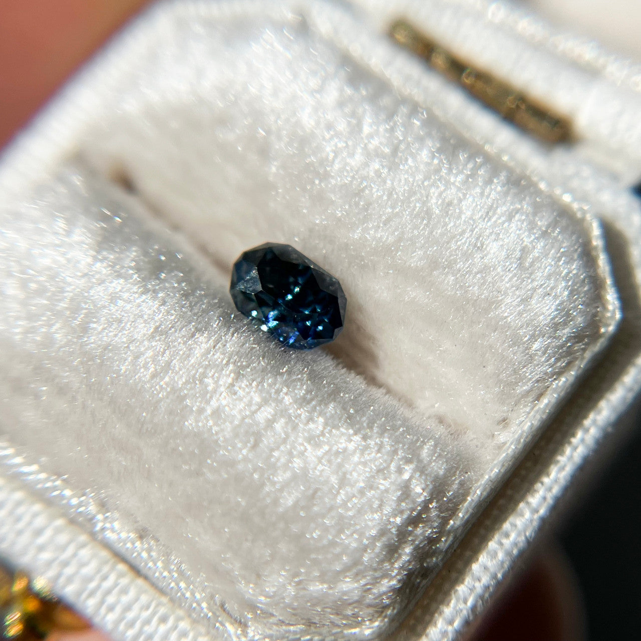 Royal Blue Parti Color Australian Sapphire Deep Concave™ Cut by John Dyer