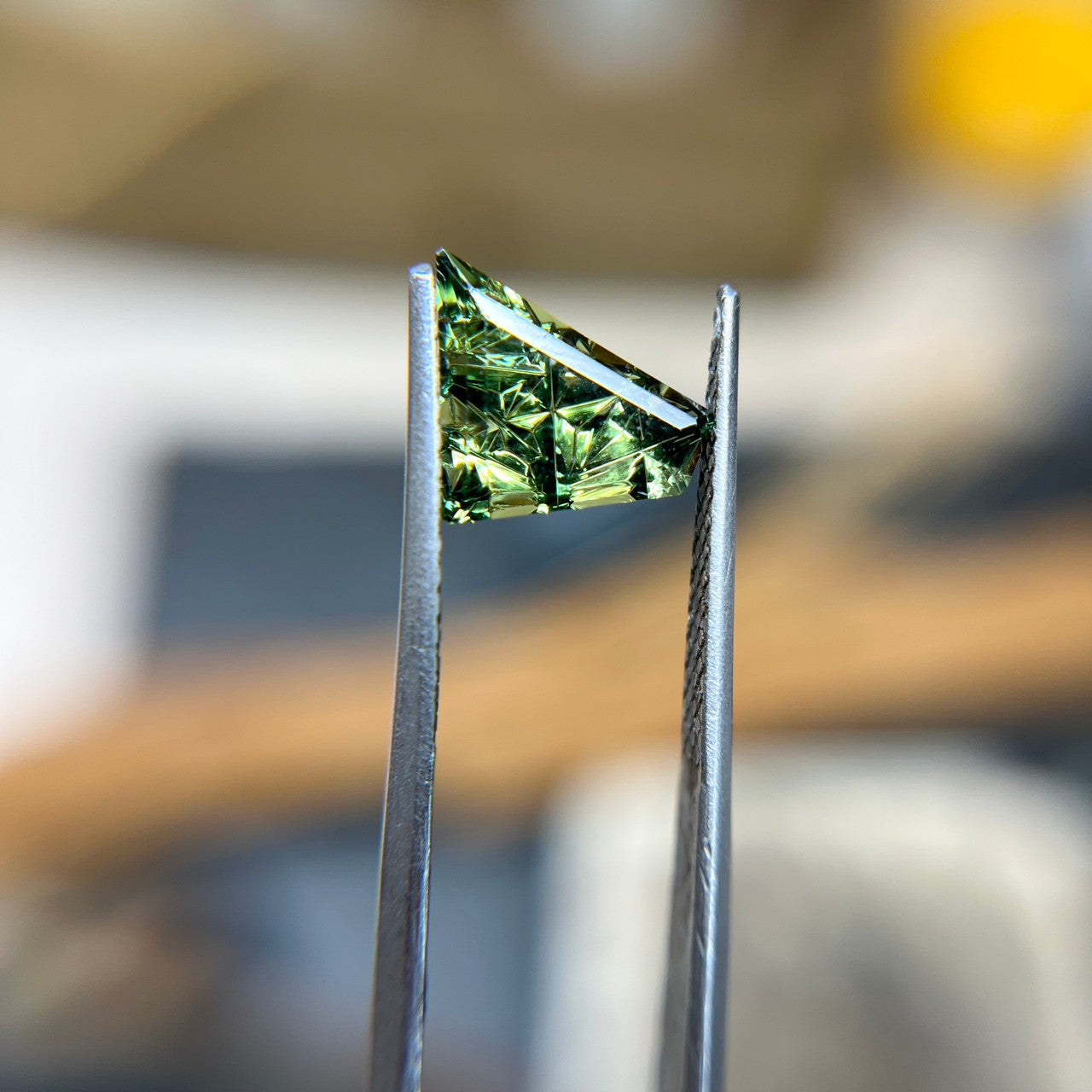 Forest Green Australian Sapphire Dreamscape™ Cut by John Dyer