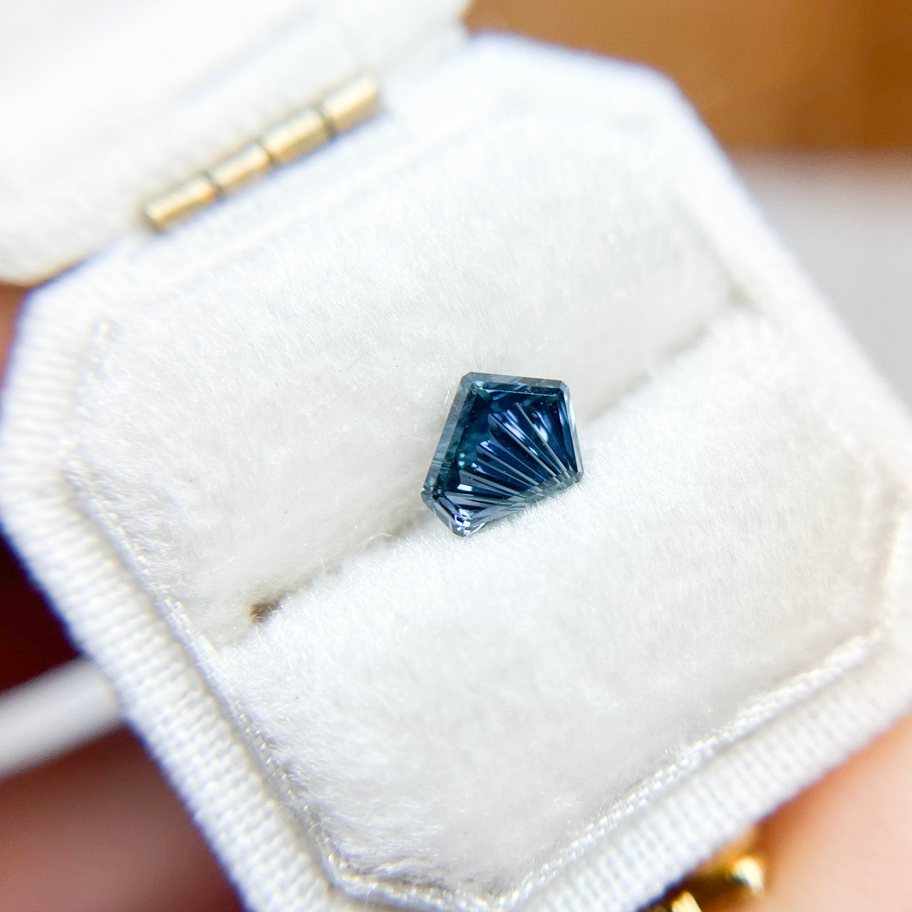 Midnight Blue Australian Sapphire Dreamscape™ Cut by John Dyer