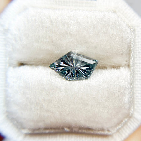 Arctic Blue Parti Color Montana Sapphire Starbrite™ Cut by John Dyer