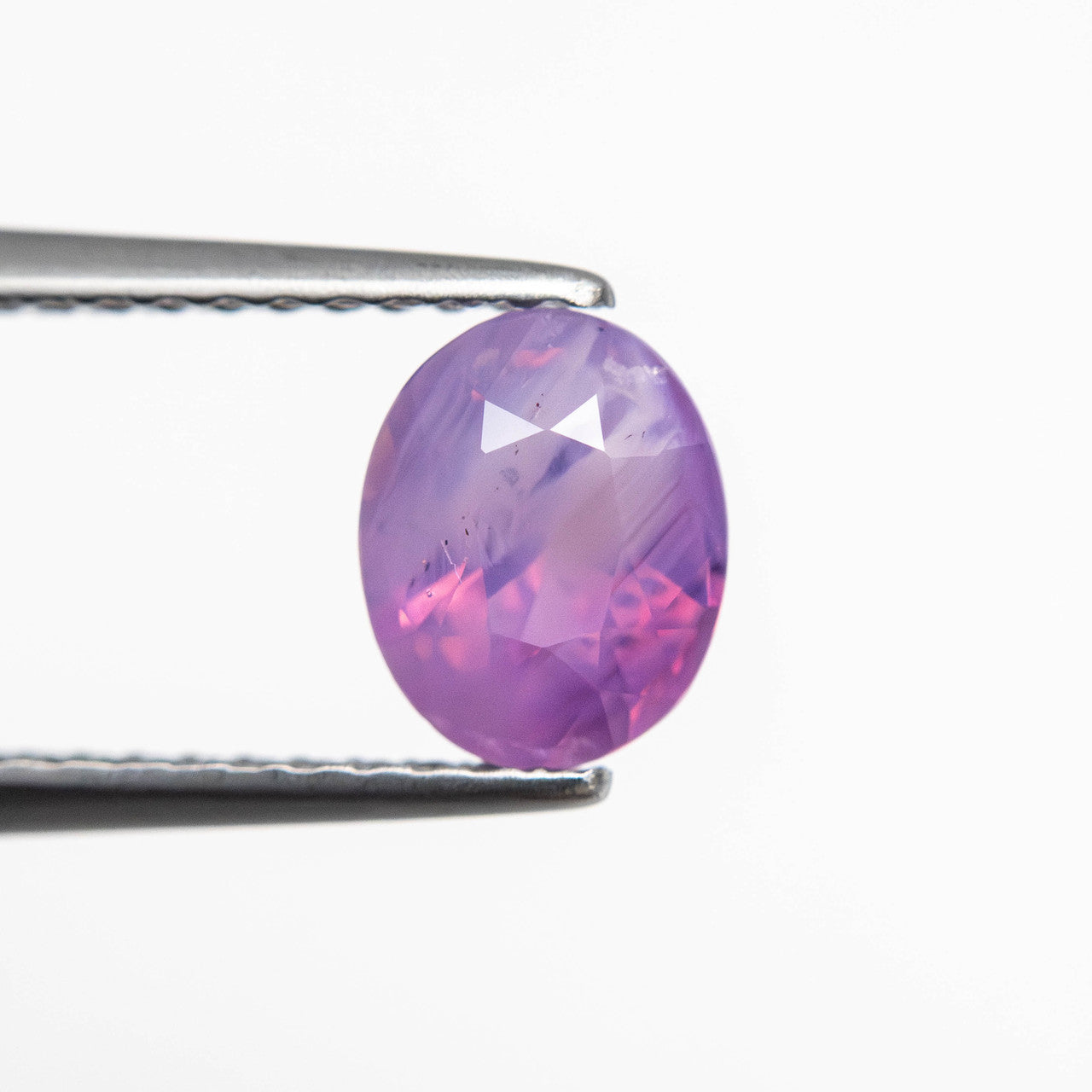 Oval Opalescent Purple Pink Sapphire