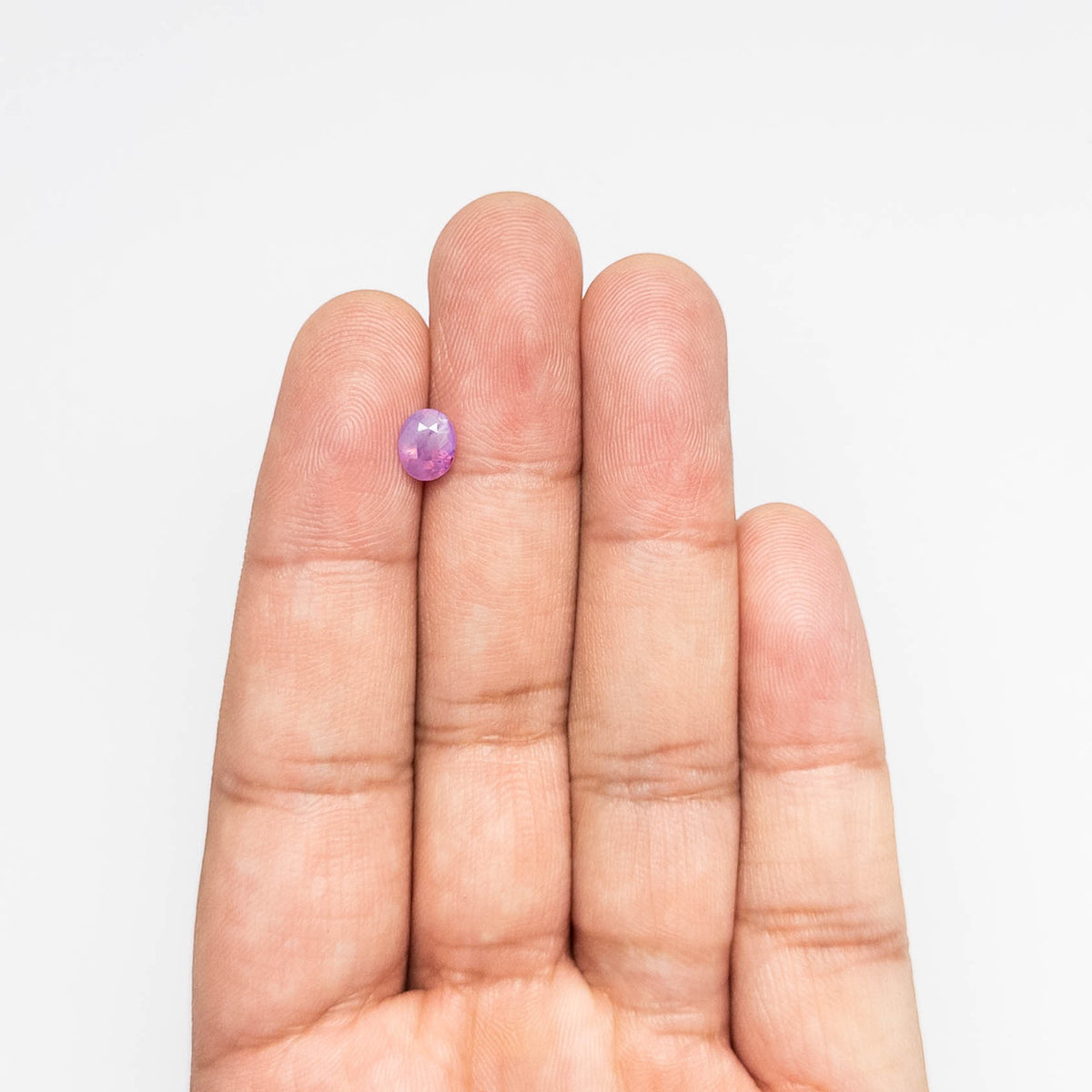 Oval Opalescent Purple Pink Sapphire