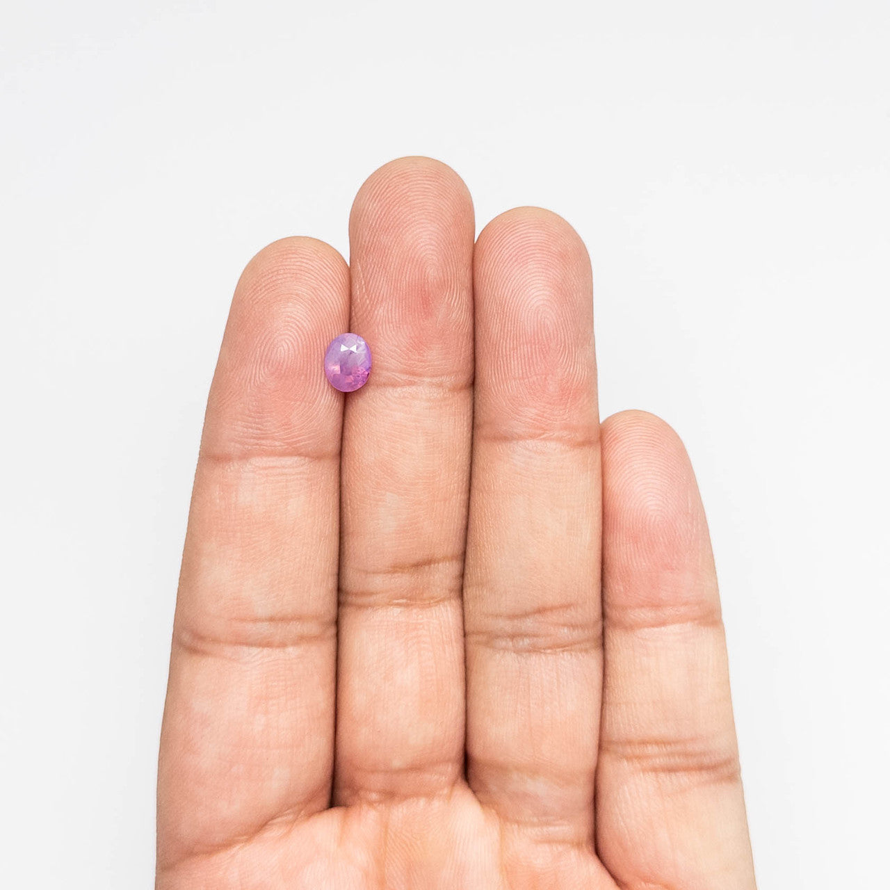 Oval Opalescent Purple Pink Sapphire
