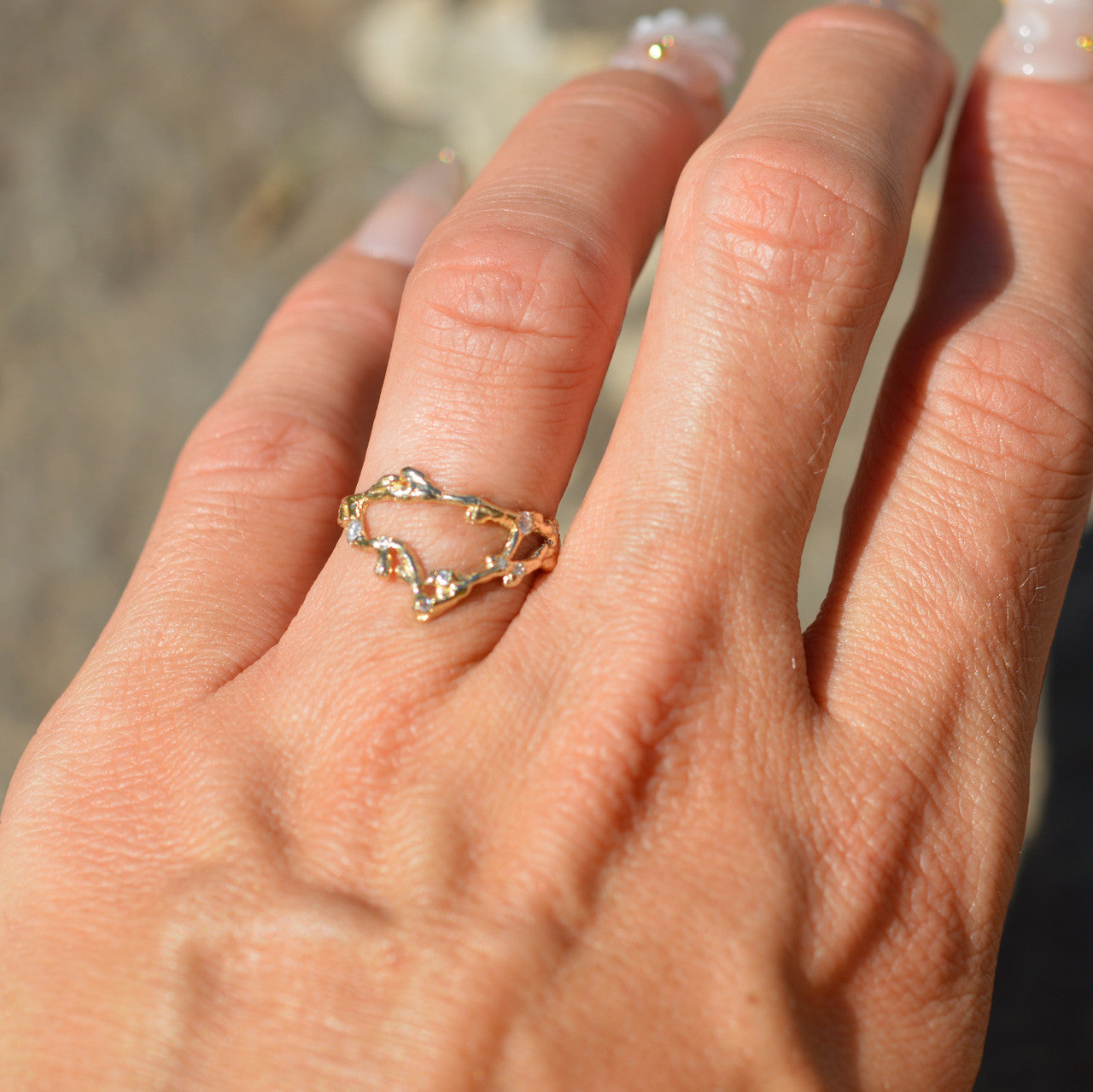 Sagittarius Zodiac Constellation Ring