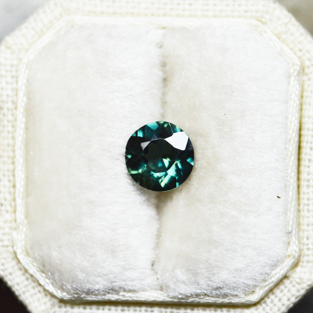 Deep Teal Green Montana Sapphire