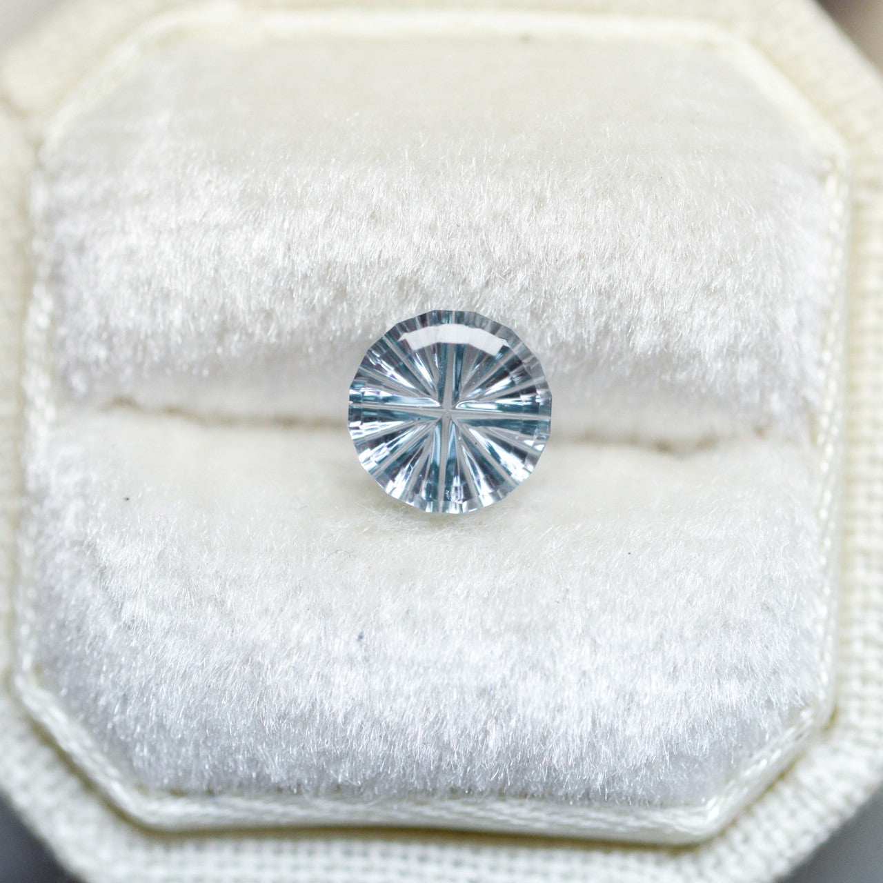 Sky Blue Montana Sapphire StarBrite™ Cut by John Dyer