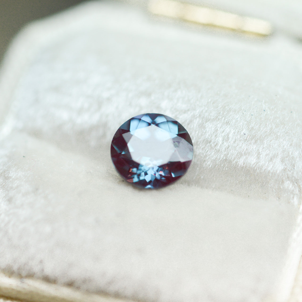 6mm Round Cut Lab Grown Alexandrite
