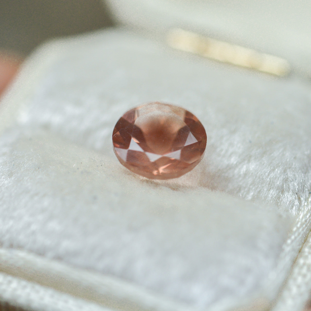 Round Cut Medium Pink Oregon Sunstone