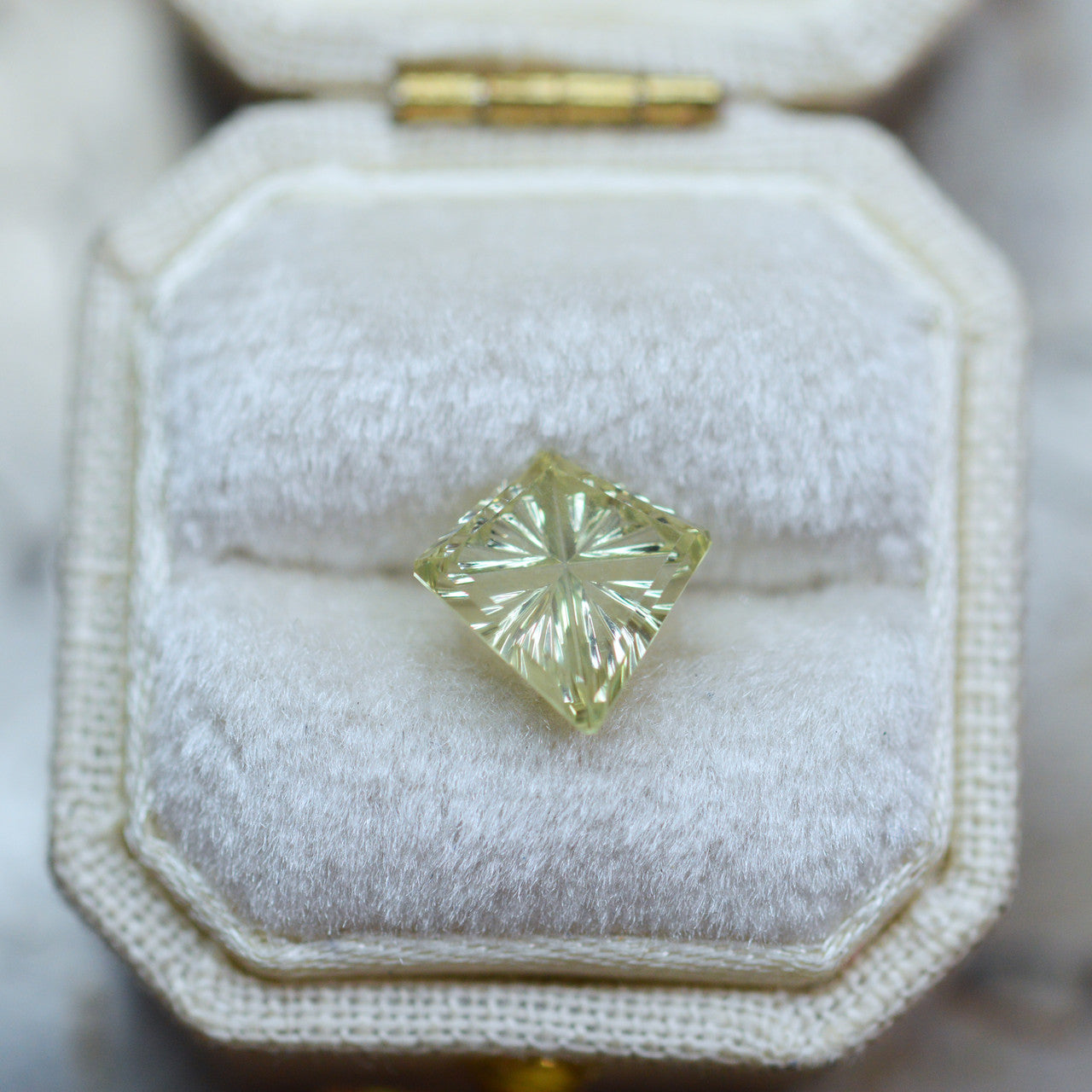 Yellow Shield Montana Sapphire StarBrite™ Cut by John Dyer