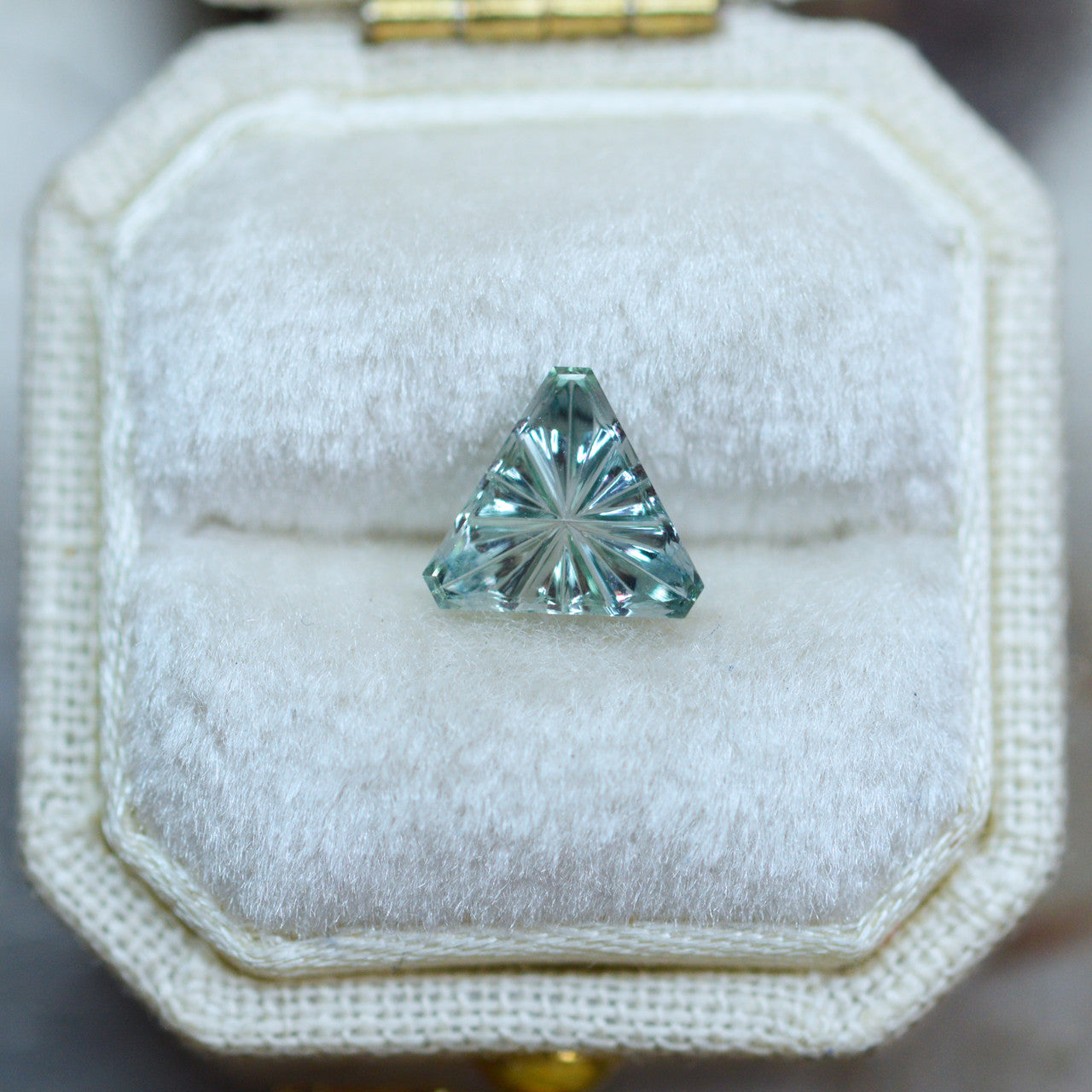 Light Blue Montana Sapphire StarBrite™ Cut by John Dyer