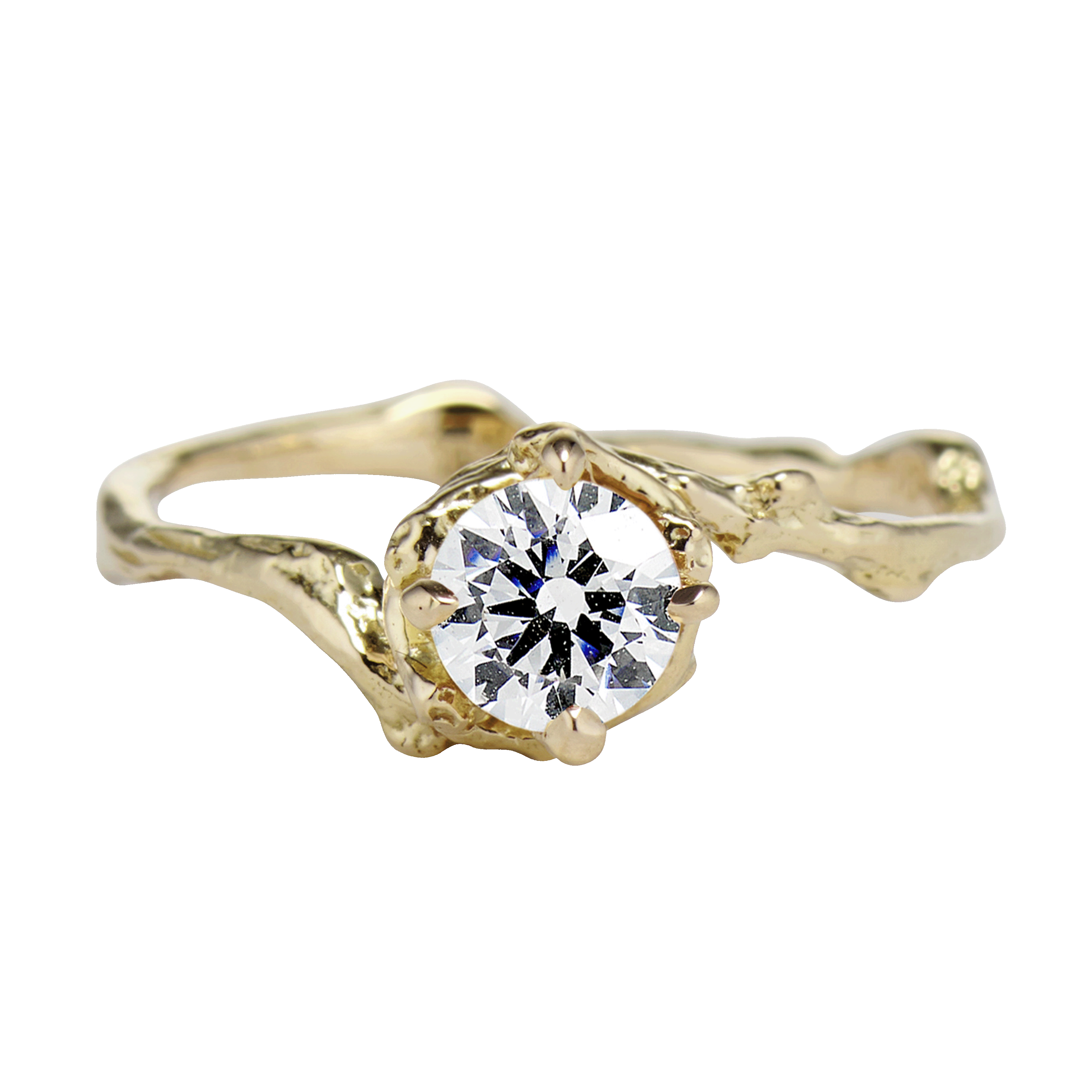 Demi Naples Diamond Solitaire