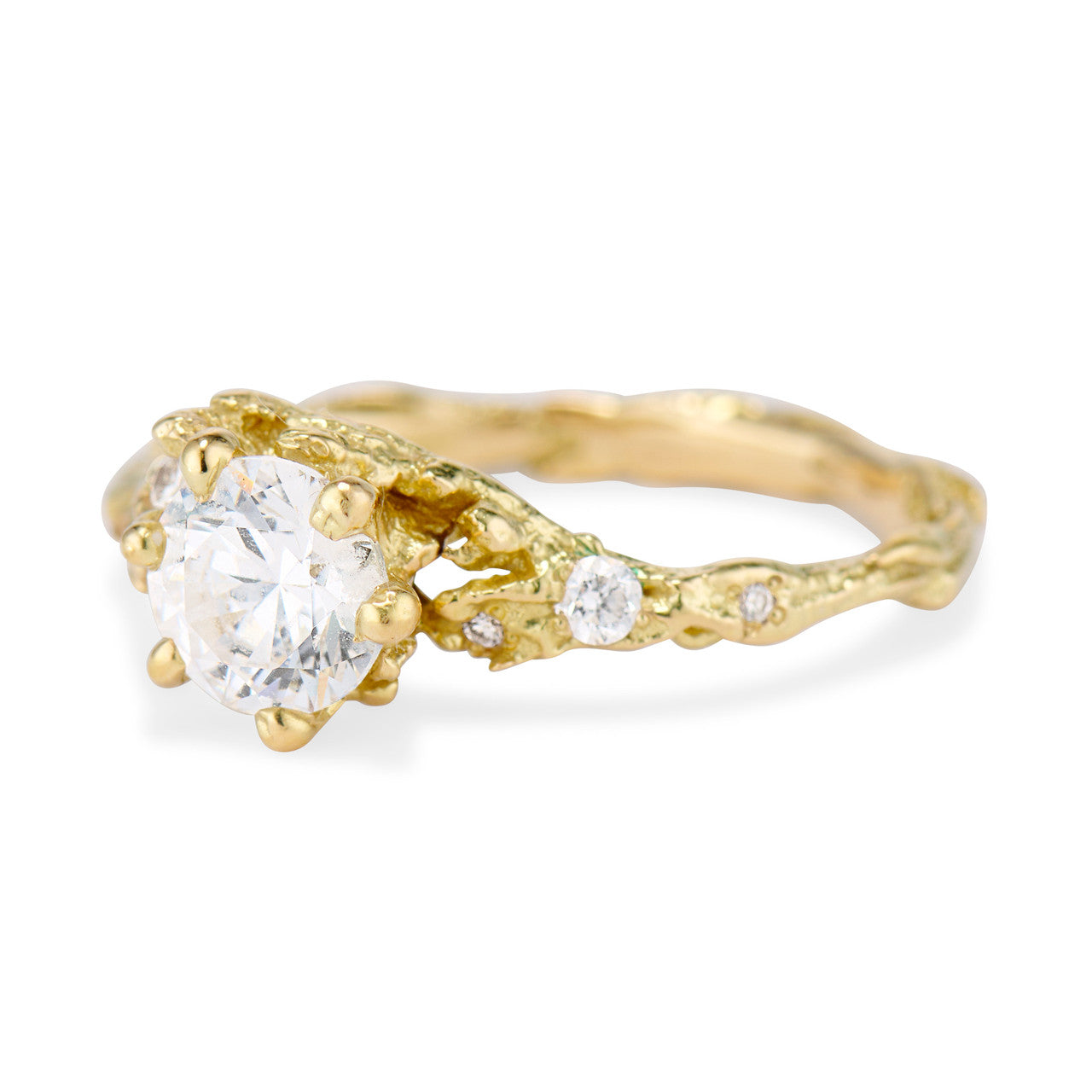 Juniper Diamond Solitaire Ring