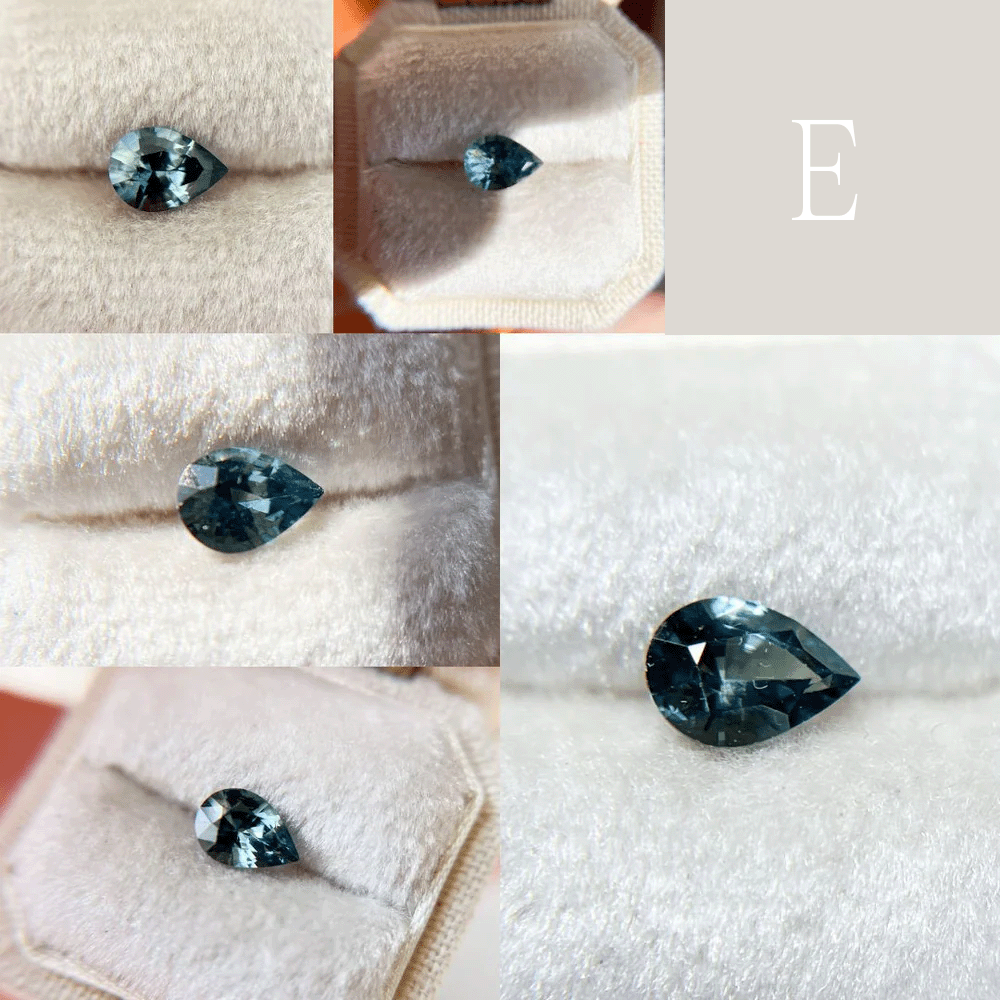 Limited Edition Juniper Teal Sapphire Cluster