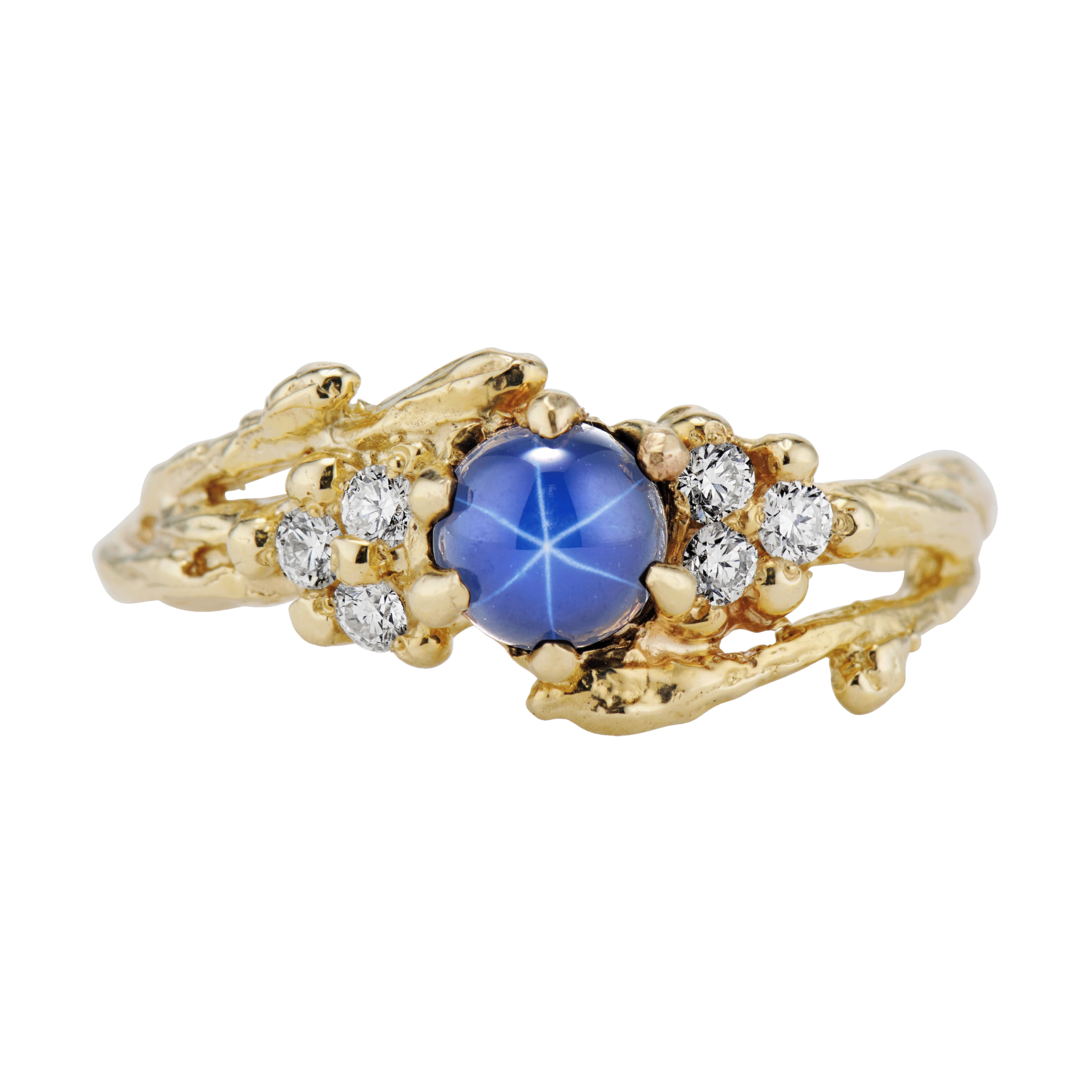 Feyre Star Sapphire Ring