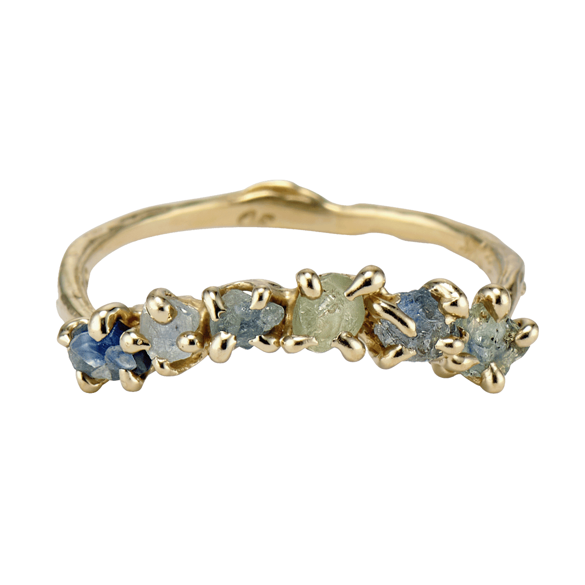 Garland Montana Sapphire Contour Ring