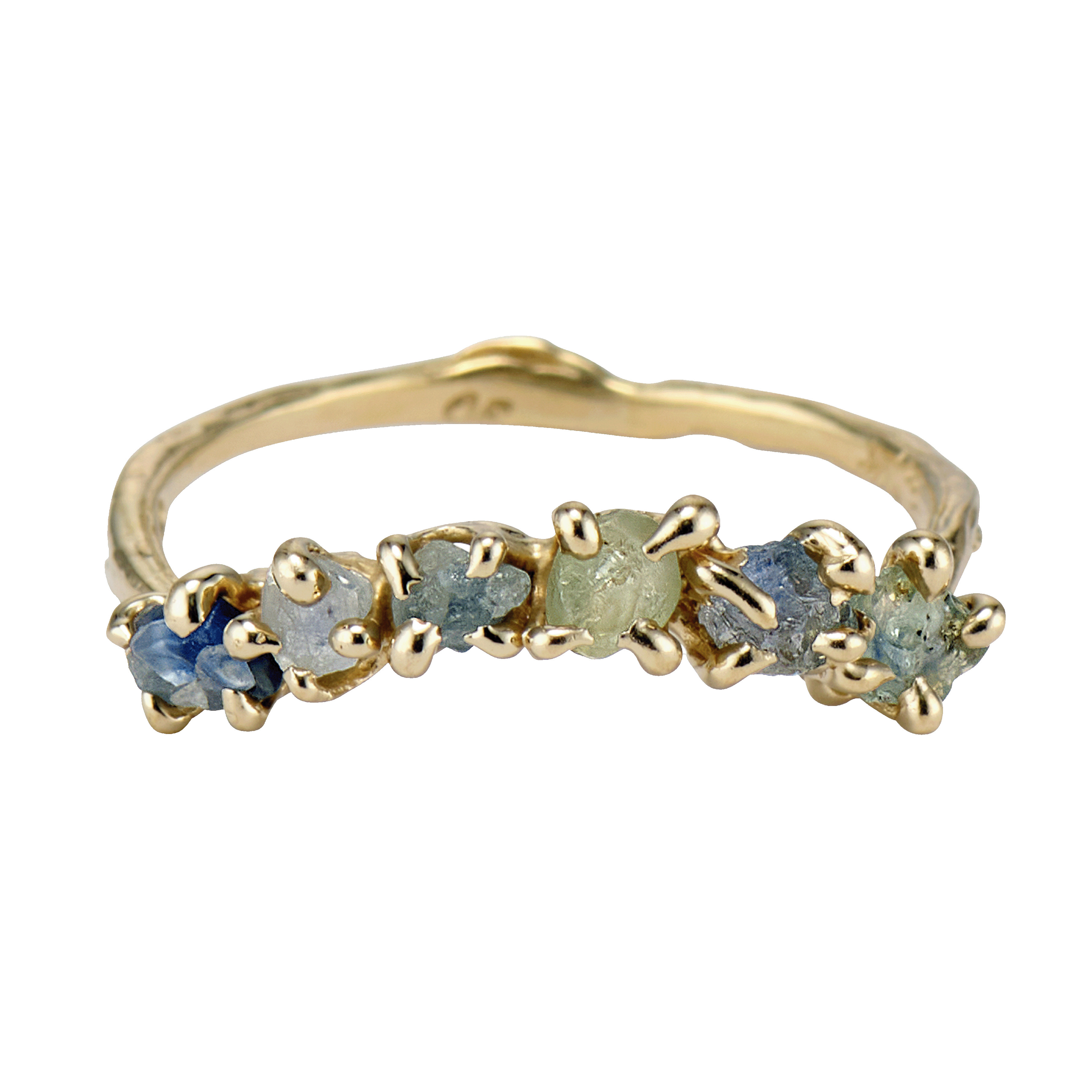 Garland Montana Sapphire Contour Ring